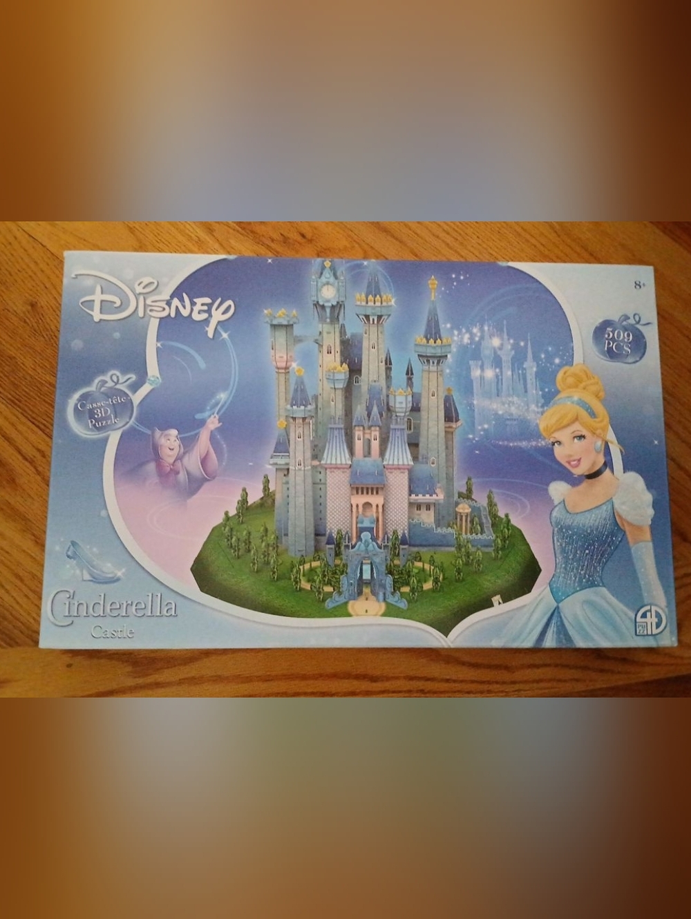Cinderella DISNEY Puzzle 3D 509 Pieces NEW